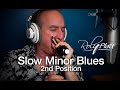 Minor blues  played in 2nd position