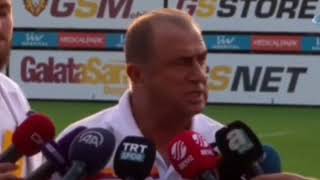 Fatih terim esasında bu işten sıkıldım ben