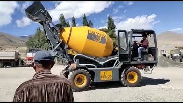 Venus Equipment #Self Loading Concrete Mixer#