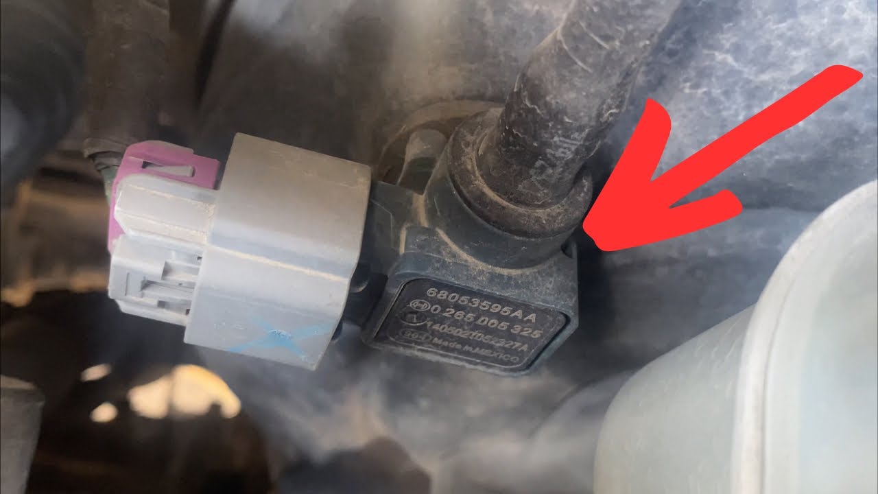 Power Brake Booster Sensor Chrysler 200 2.4L 2015-2017 Location and Replacement