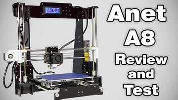 Anet A8 - 3D Printer Review and Test