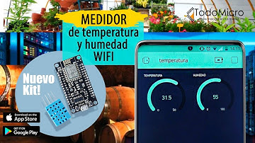 👉DIY Nuevo kit medidor de temperatura y humedad WIFI. Reporta a tu celular estés donde estés📱⚡