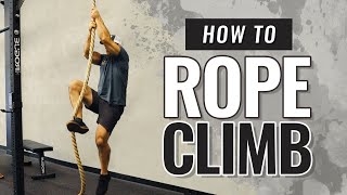 HOW TO ROPE CLIMB - FOOT GRIP