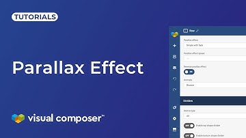How to Add Parallax Effect in Visual Composer