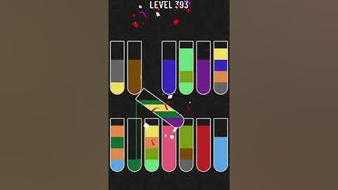 Water Sort Puzzle   level 393 !!! Mobile Cell Phone Game Walkthrough Android / Apple