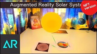 Augmented Reality Solar System NFT version