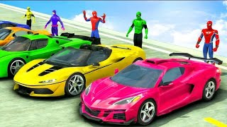 Impossible Car Stunts Driving - Sport Car Racing Simulator 2022 - Android GamePlay #beamngdrive #car