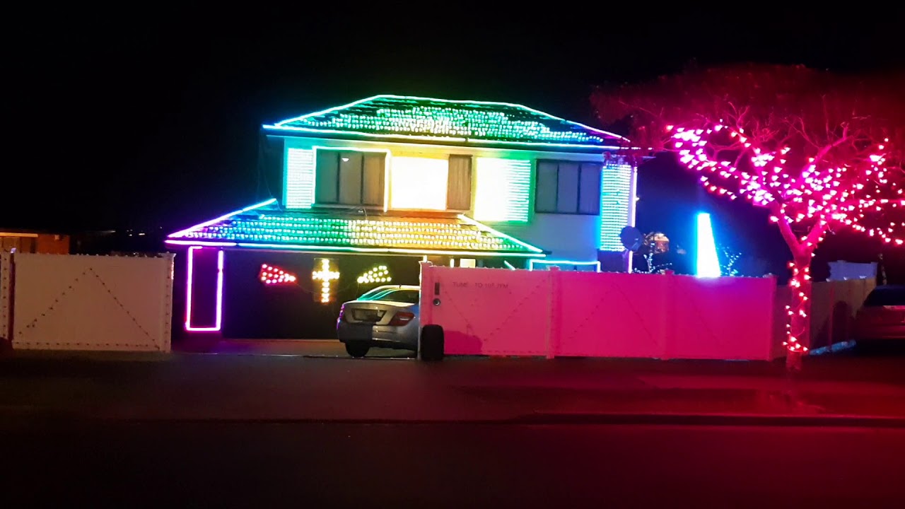 Auckland Christmas Lights 2019, Lights dance to Music. YouTube