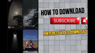 how to download pinterest video