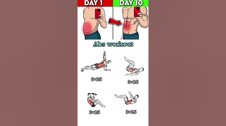 Abs workout 💪