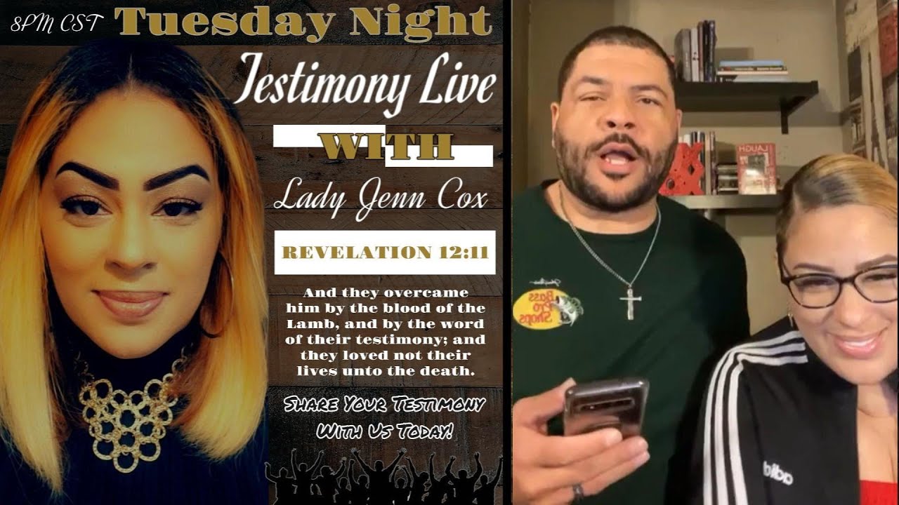 Tuesday Night Testimony Live (TNT.LIVE) Episode 4 | Lady Jennifer Cox | 8pm CST | 09.05.23