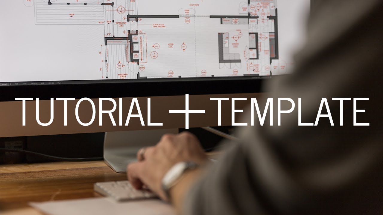 architectural design sheet formats