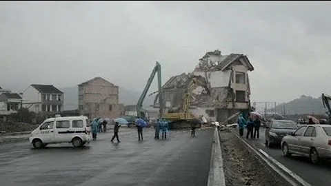 China "nail" house finally demolished - DayDayNews