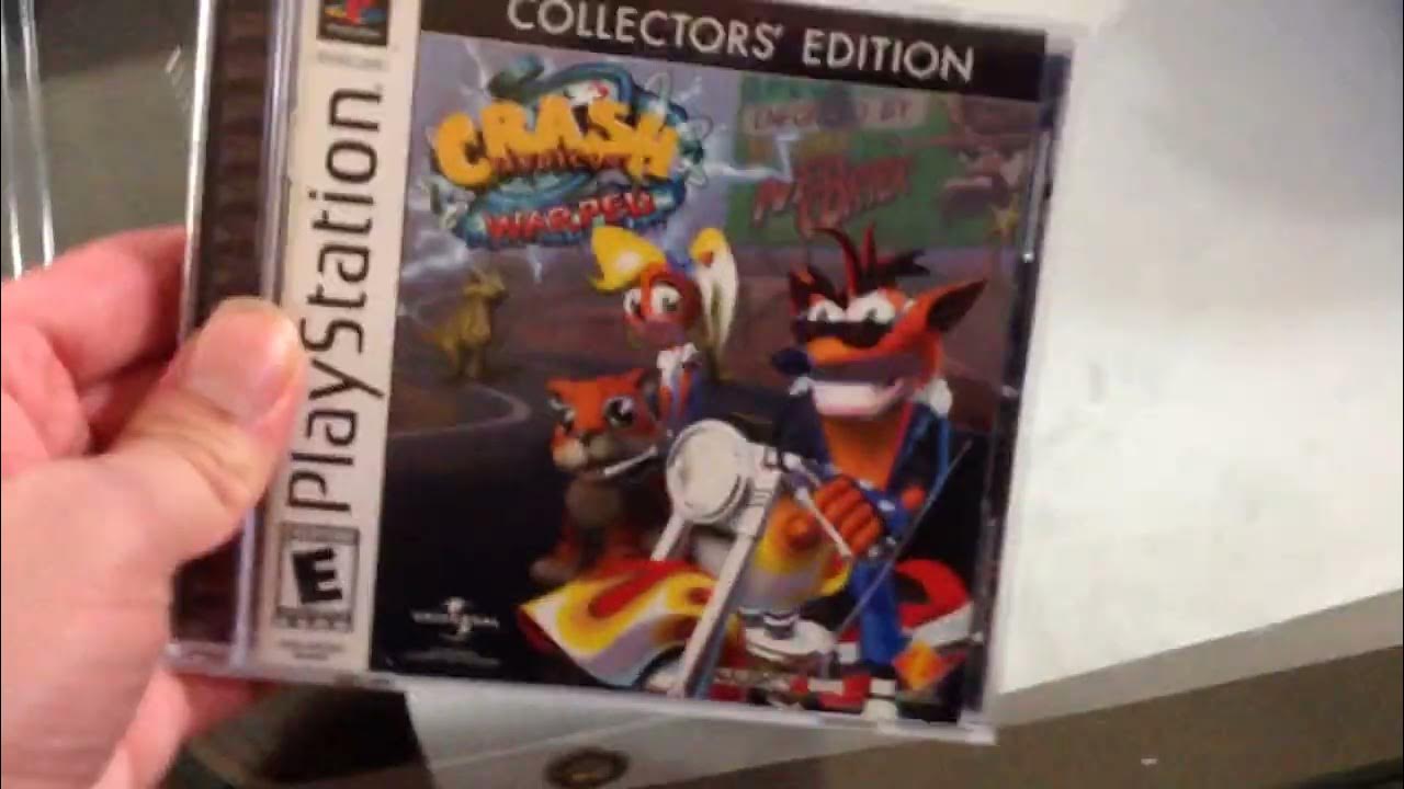 Crash Bandicoot 3 Warped PS1 Unboxing YouTube