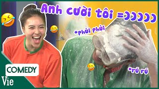 Lan Ngọc trêu cười Tiến Luật trả lời câu hỏi sai bị ăn xô bột cực đại | 7 Nụ Cười Xuân