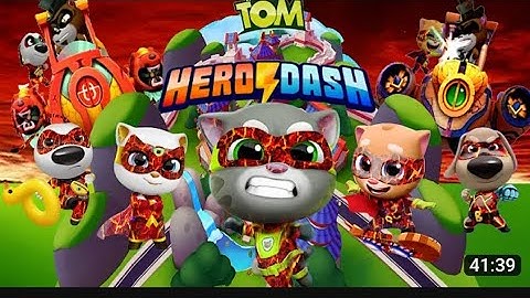 Talking Tom Hero Dash Gameplay Walkthrough Part 13 - Super Angela [iOS/Android Games]