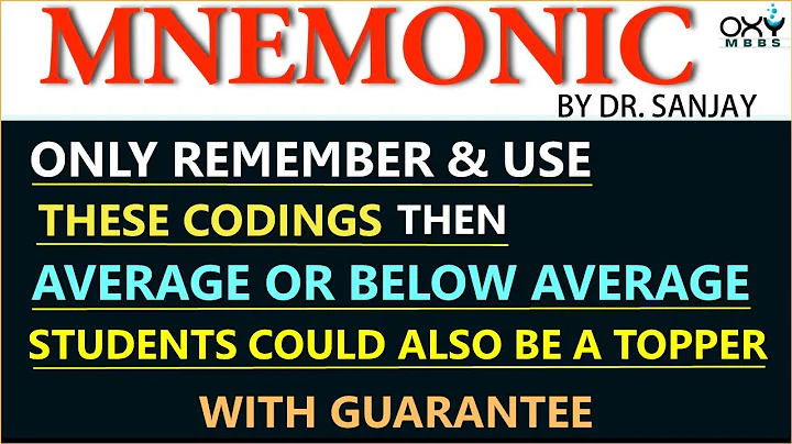 Boost Your Memory with Mnemonic Codings