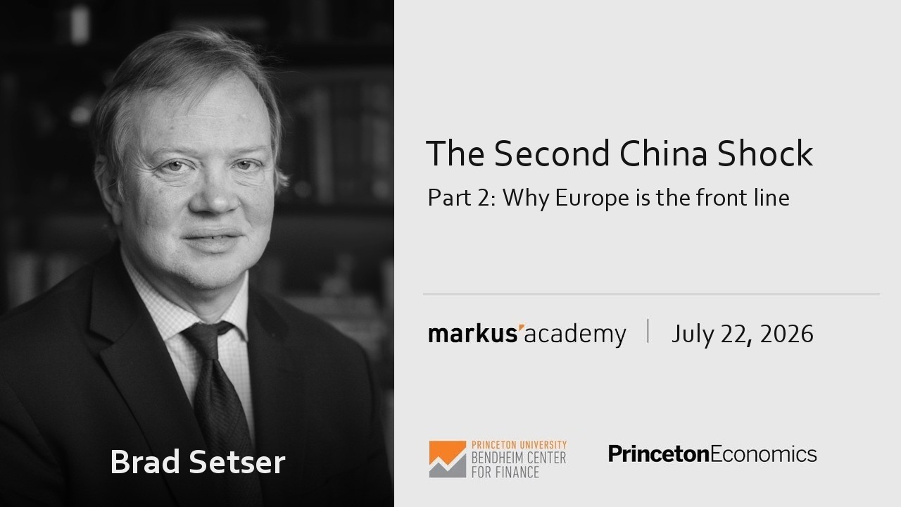 The Second China Shock: Europe's Economic Challenge