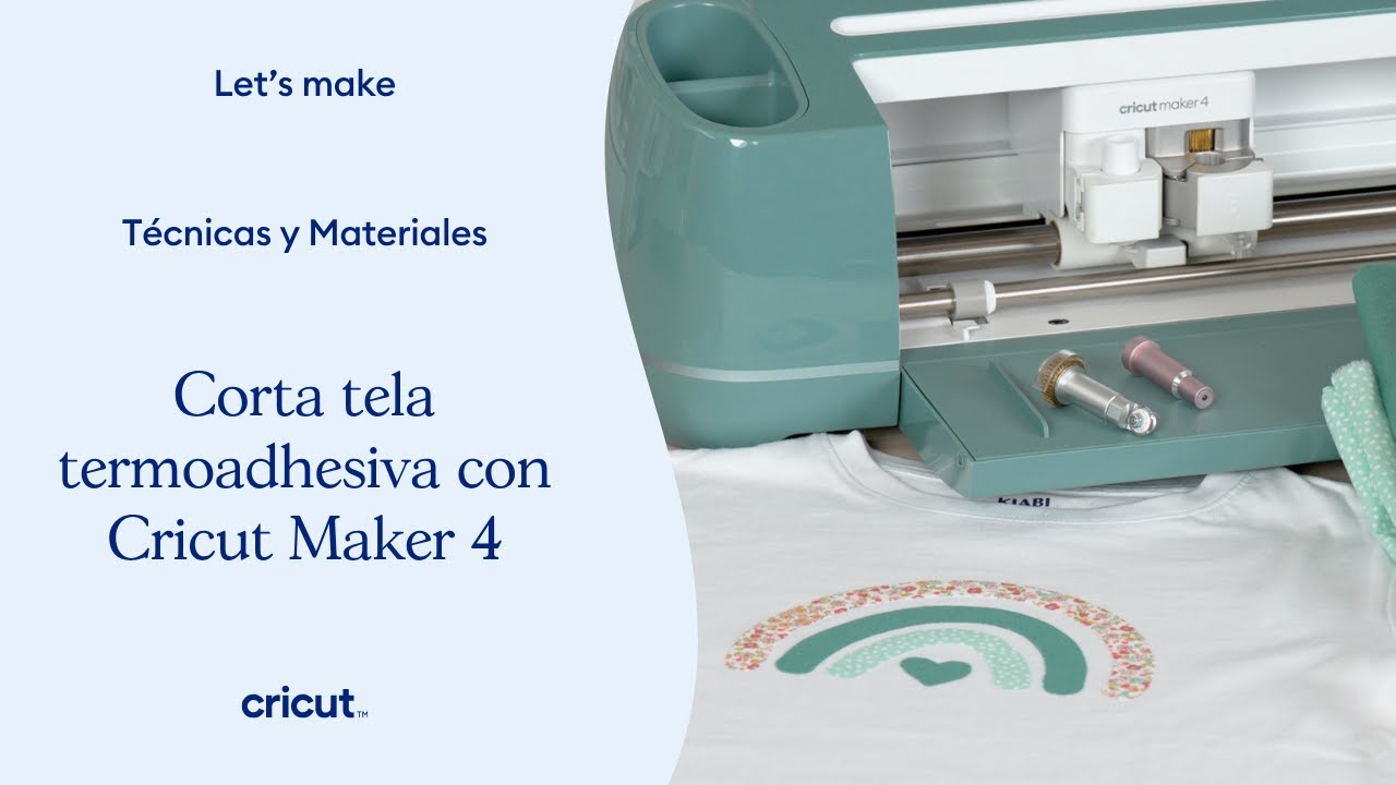 Corta tela termoadhesiva con Cricut Maker 4
