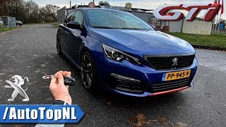 2018 Peugeot 308 GTi REVIEW POV on AUTOBAHN by AutoTopNL