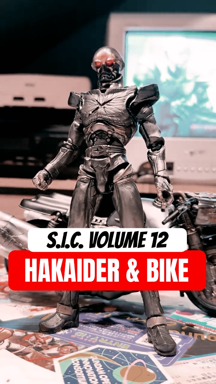 S.I.C. Vol.12 Hakaider + Bike - Quick Look #chogokin #Hakaider