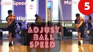 How to Bowl Two-Handed: Adjust Ball Speed (Part 5) Resimi