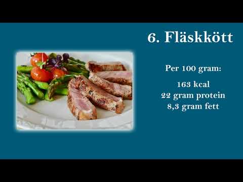 Video: Proteinrika Livsmedel