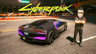 УГНАЛ САМУЮ БЫСТРУЮ МАШИНУ В СYBERPUNK 2077! ПРОХОЖДЕНИЕ НА УЛЬТРАХ В 2K 60FPS