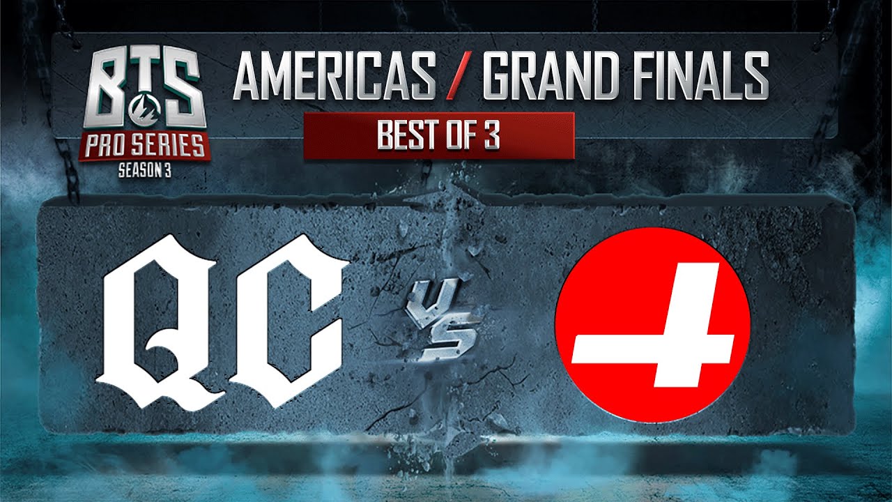 Quincy Crew vs CR4ZY Game 4 - BTS Pro Series 3 Americas: GRAND FINALS w/ Moxxie & Kips