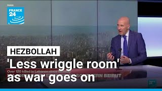 Hezbollah has 'less wriggle room' as Lebanese 'lose their patience' • FRANCE 24 English