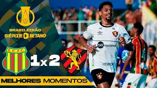 SAMPAIO CORRÊA 1 x 2 SPORT - MELHORES MOMENTOS (Brasileirão Série B 23)