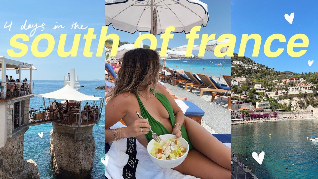 travel vlog to the SOUTH OF FRANCE! the ultimate girls trip!