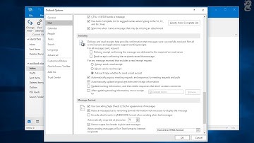 How to Request delivery and read receipt report in Outlook