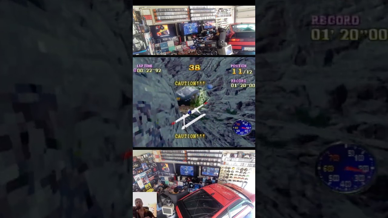 Air Race PS1 PSX unboxing & gameplay SK CZ