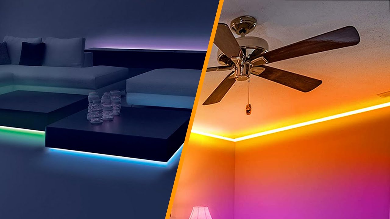 Led Lights On Floor Vs Ceiling Where