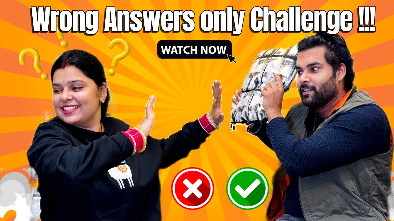 Wrong Answers Only Challenge Video #vlog #dailyvlog - YouTube