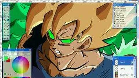 Glowing eyes with color using PAINT.NET