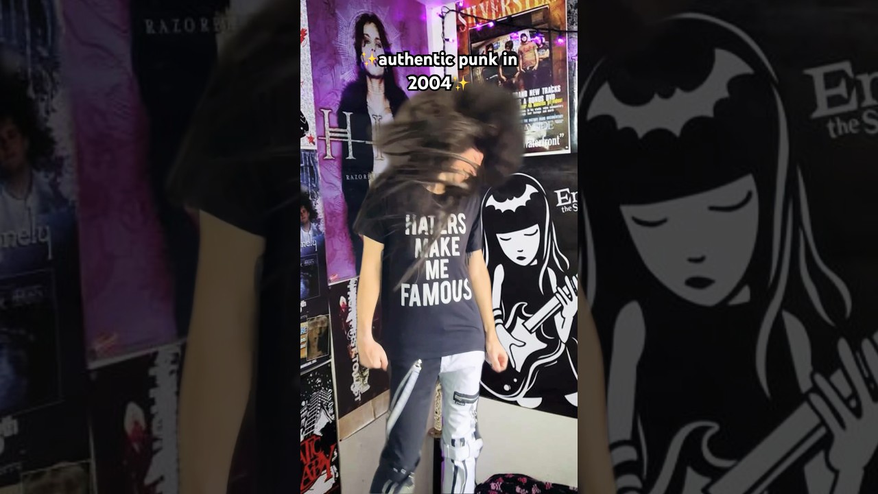 I’m a mix of goth/punk/emo 