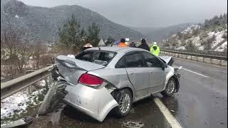 Bi̇leci̇kte Trafi̇k Kazasi 1 Ölü, 7 Yarali