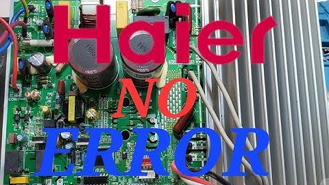 Haier DC inverter AC compressor cut off trip problem DC inverter compressor bar bar off ho raha ha