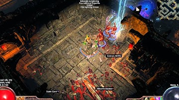 Path Of Exile Map Bosses - Catacombs lvl 69