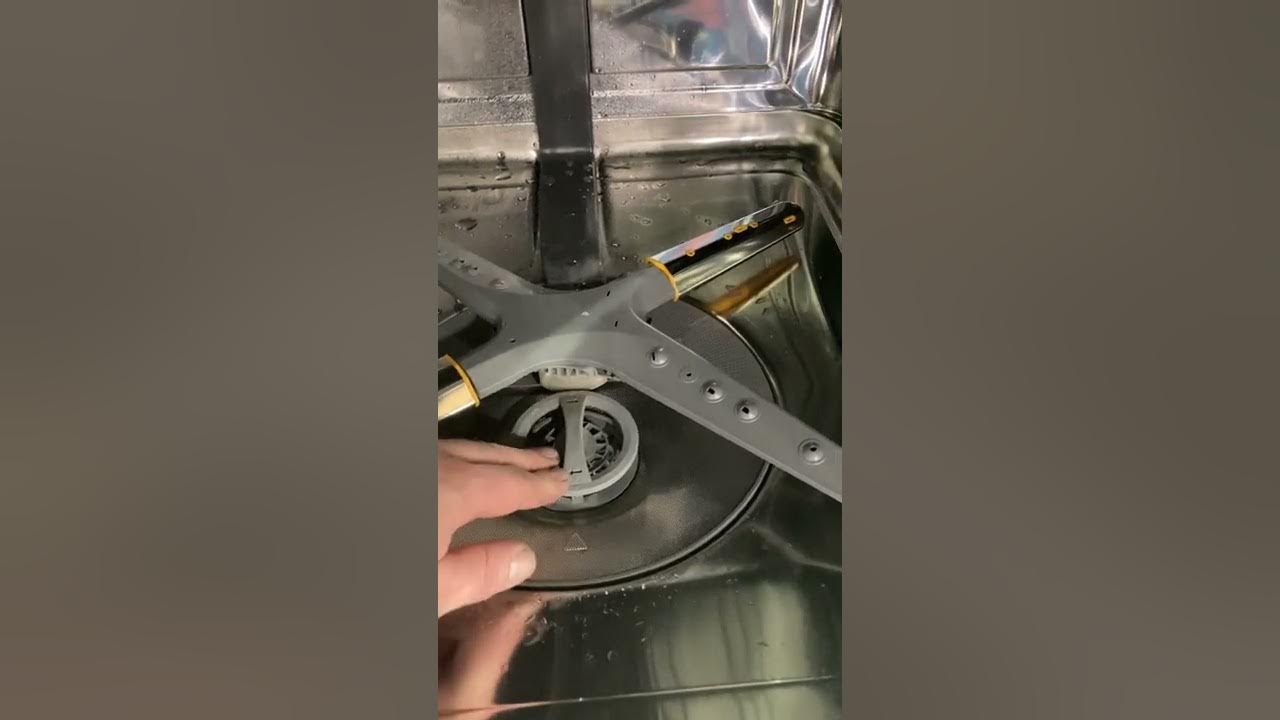 How to Remove, Clean and Replace LG Dishwasher Filter YouTube