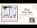 Happy Planner Dashboard Layout Plan With Me August 23-29, 2021