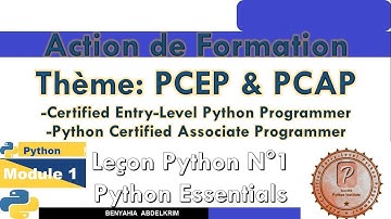 leçon python N°1 python Essentials