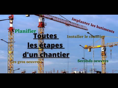 Vidéo: Explication des travaux de construction et d'installation : travaux de construction et d'installation