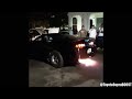TOYOTA SUPRA fire shots compilation