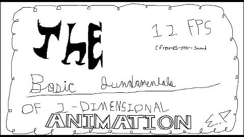 The Basic Fundamentals of 2 Dimensional Animation 12 FPS