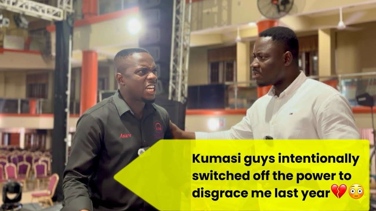  TOO BAD💔// I Almost lost my Job as Diana Hamilton’s Sound Engineer last year// Asare Johnson 🔥