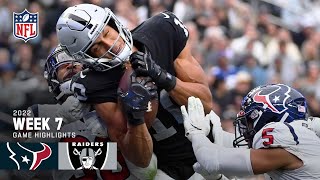 Houston Texans vs. Las Vegas Raiders | 2022 Week 7 Game Highlights