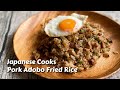 I Cooked Fried Rice With Leftover Pork Adobo! This Is The Best Way To Eat Leftover Adobo!